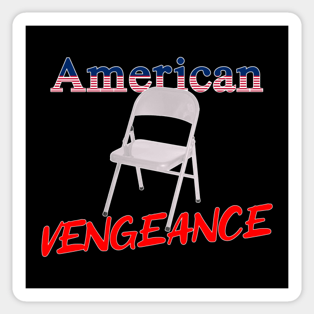 American Vengeance Sticker by Husky's Art Emporium